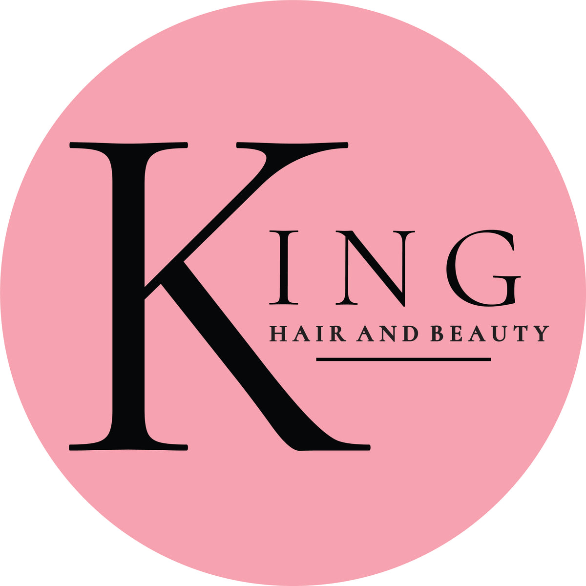 king hair and beauty