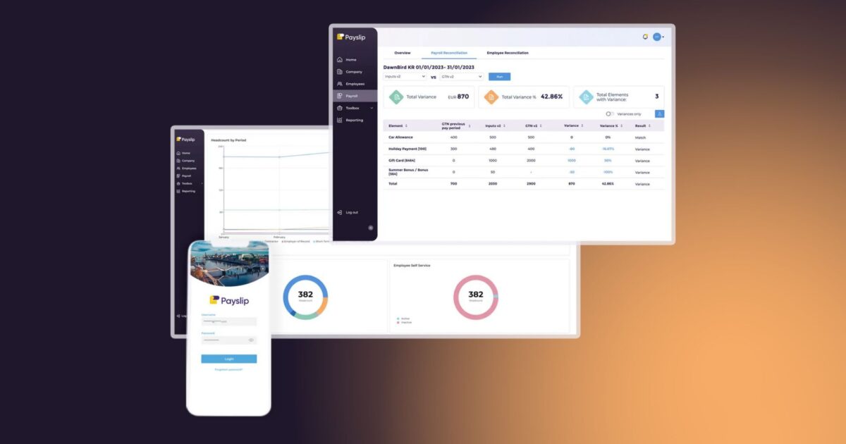 Payslip - Global Payroll Control Platform