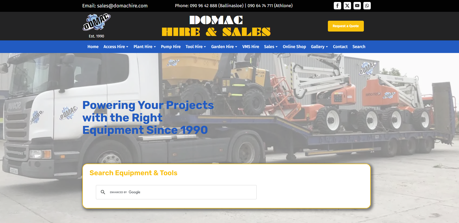 Domac Plant & Tool Hire