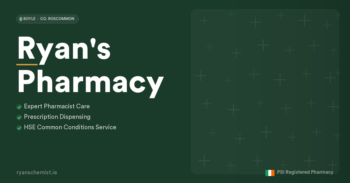 P J Ryan's Pharmacy Limited
