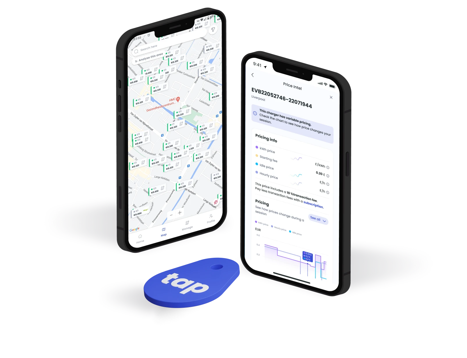 Tap Electric Charging Station