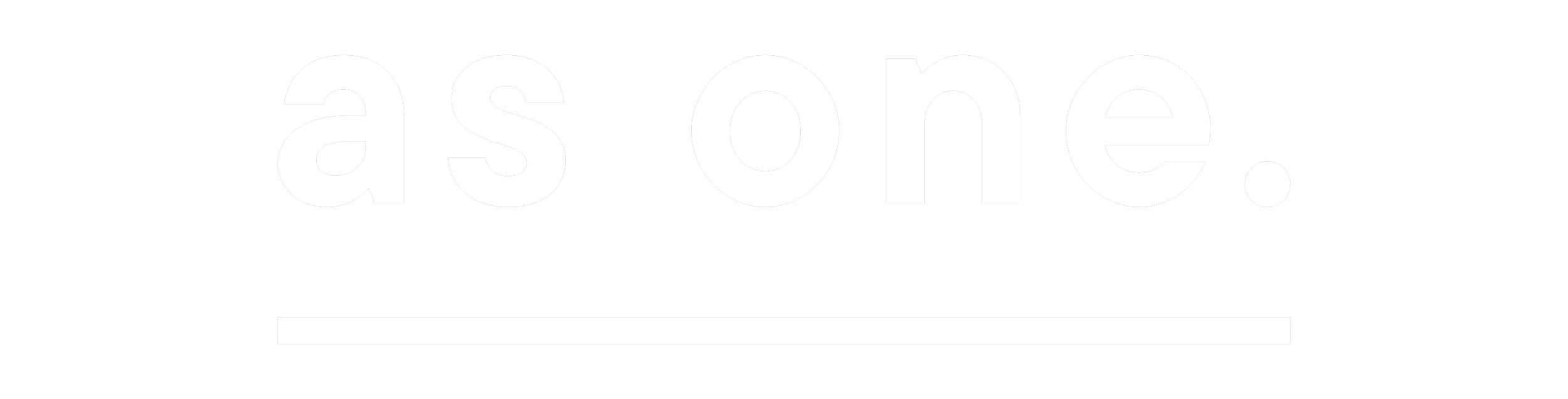 As One