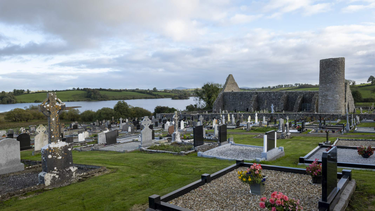 Drumlane Abbey and Round Tower