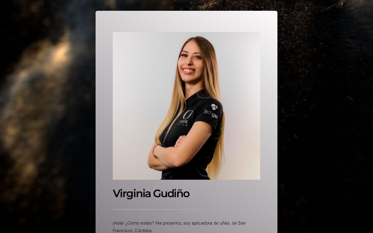 Virginia Gudiño - Nail Artist - Ireland