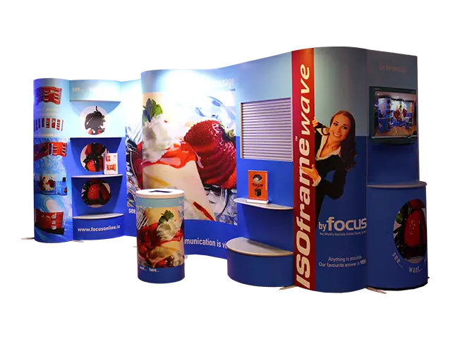 Focus - Portable Display & Visual Branding