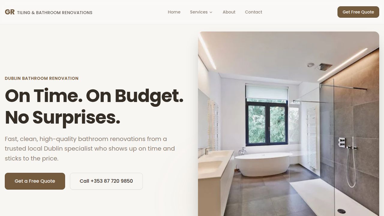 GR Tiling & Bathroom Renovations