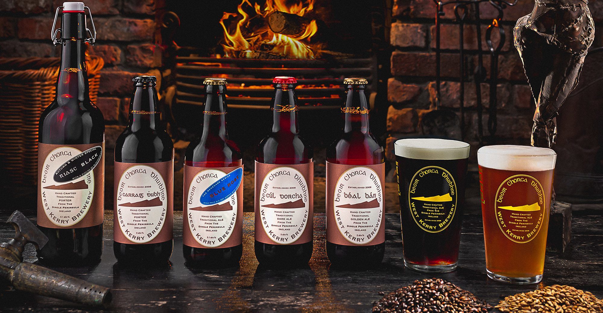Tig Bhric & West Kerry Brewery. Micro Brewery & Cask Ale, Pub & Stylish Guest Rooms.