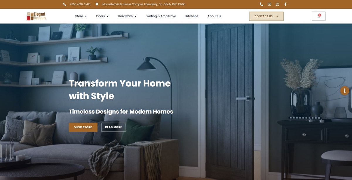 Elegant designs.