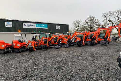FJS Plant Timahoe - (Kubota Equipment, LiuGong Excavators, Merlo Telehandlers, EvoQuip Crushing & Screening)
