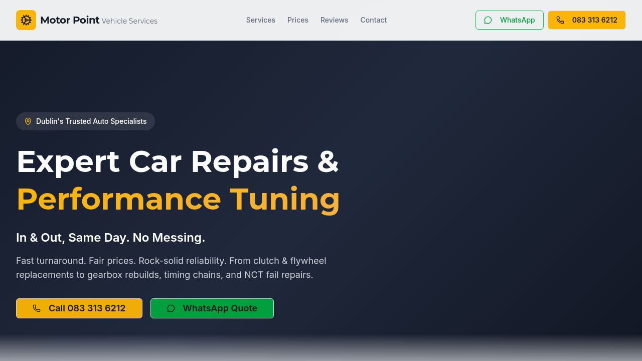 MotorPoint Vehicle Services