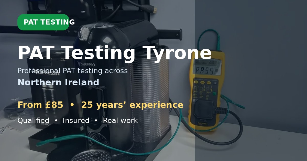 PAT Testing Tyrone