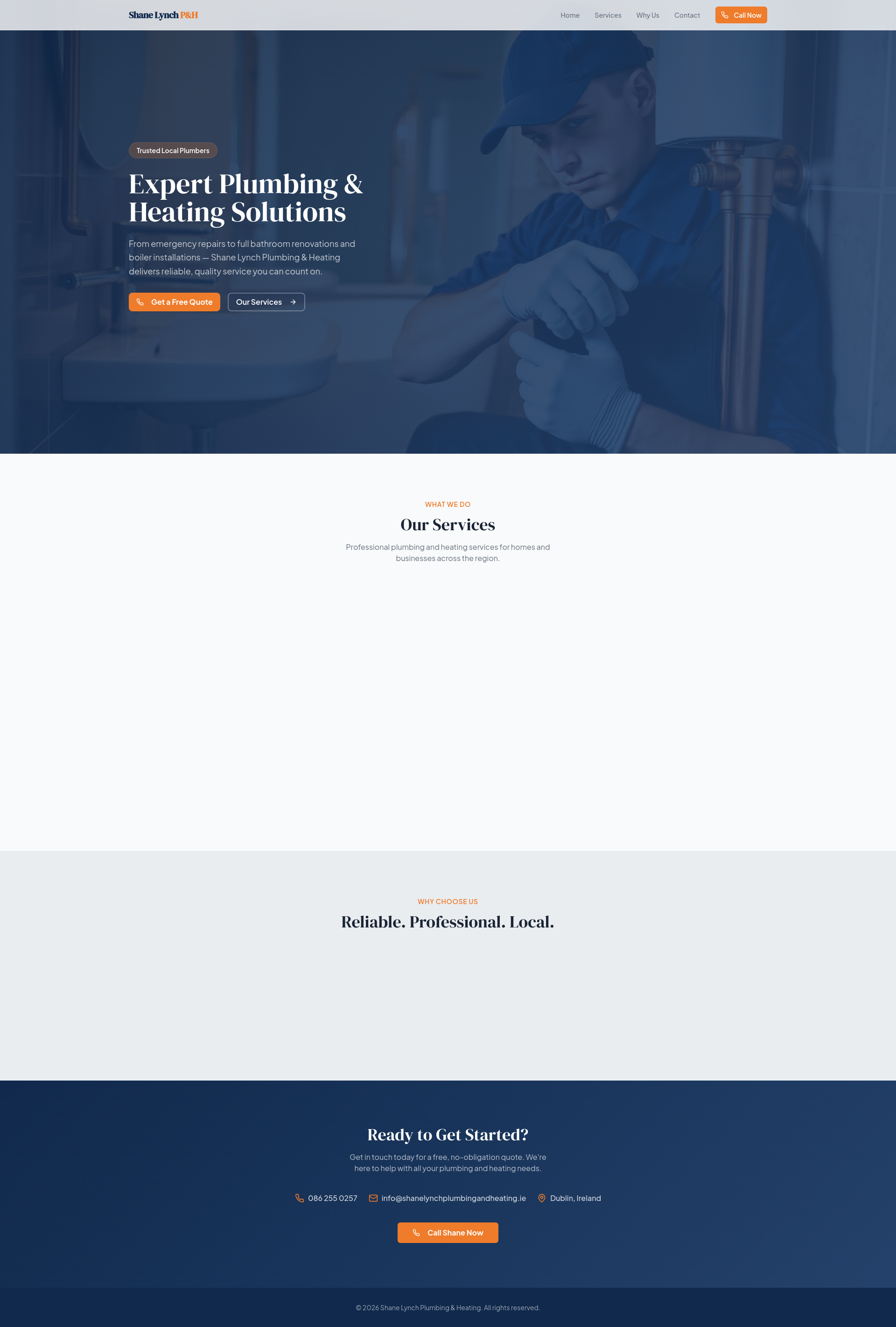 Shane Lynch Plumbing & Heating