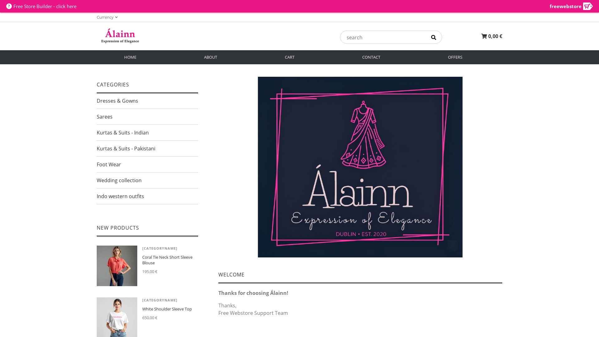 Álainn - Indian Clothing Boutique