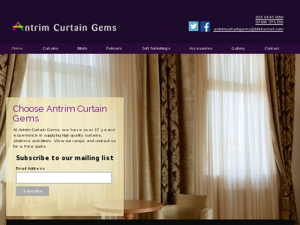 Antrim Curtain Gems