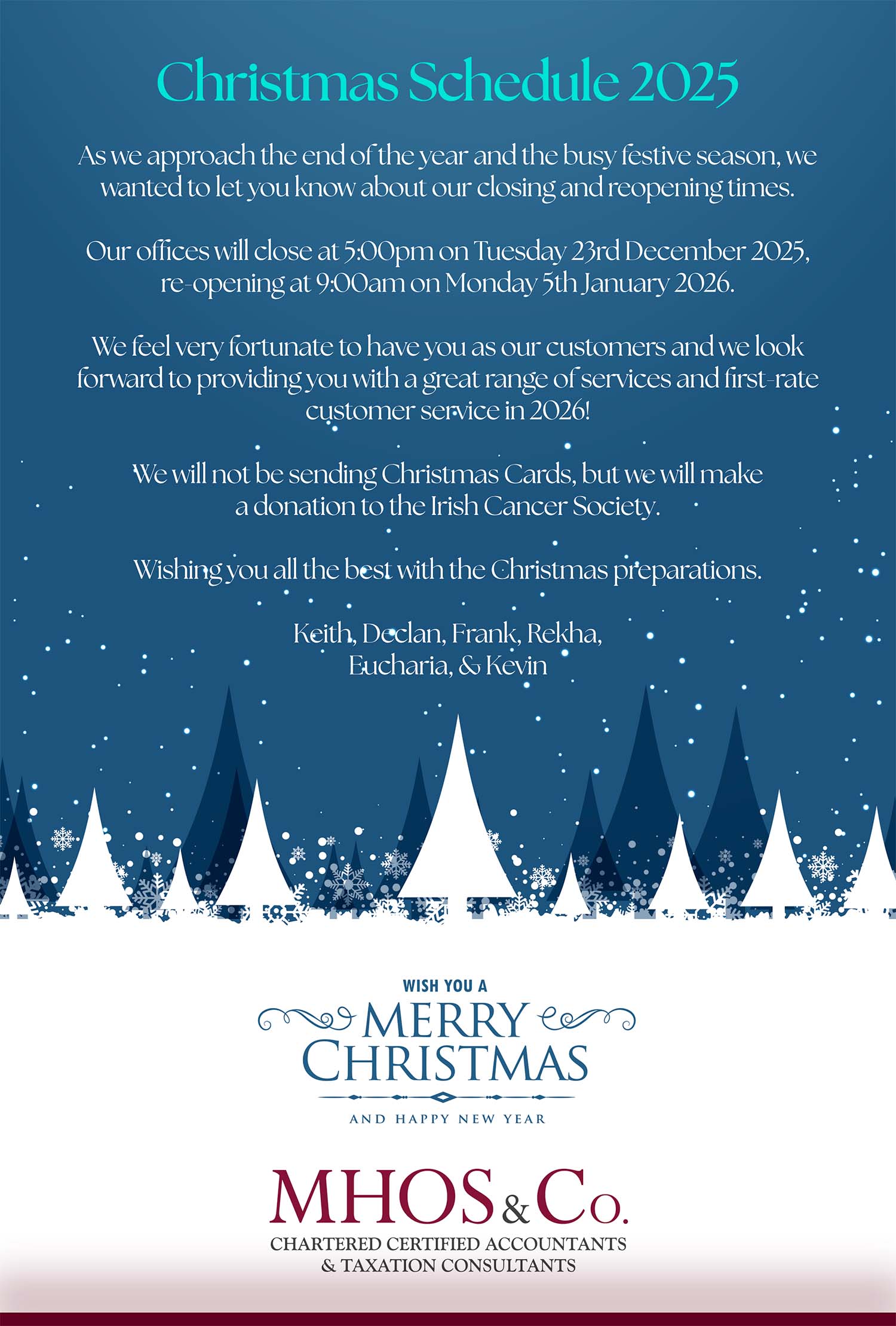 MHOS & Company Chartered Certified Accountants