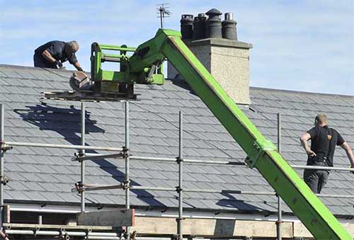 Peaktop roofing and guttering