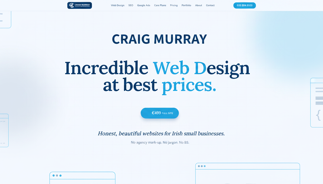 WebGroup - Craig Murray Web Designer