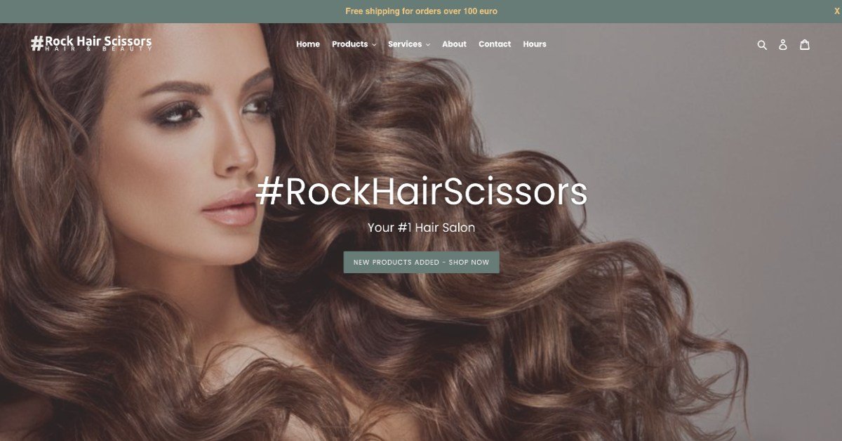 Rock Hair Scissors