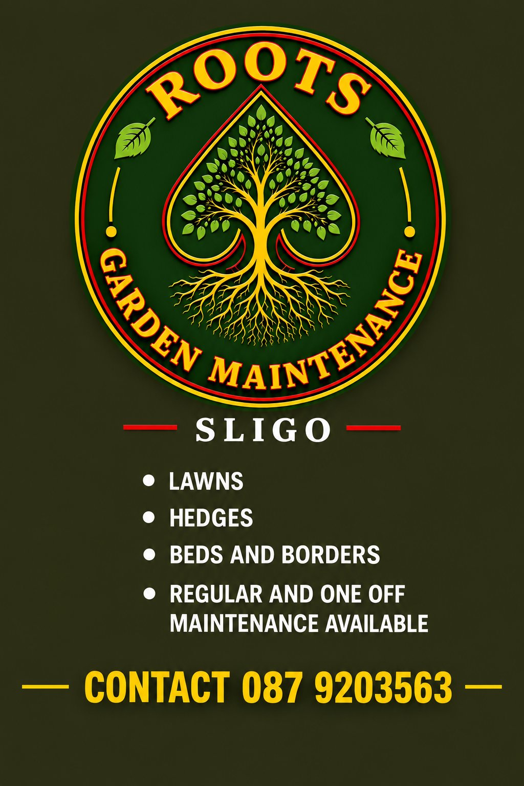 roots garden maintenance